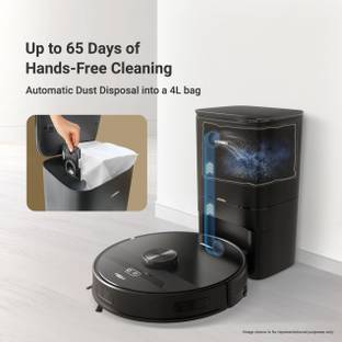 EUREKA FORBES Smartclean Auto Bin S2 Robotic Vacuum Cleaner Robotic Floor Cleaner Robotic Floor Cleane...