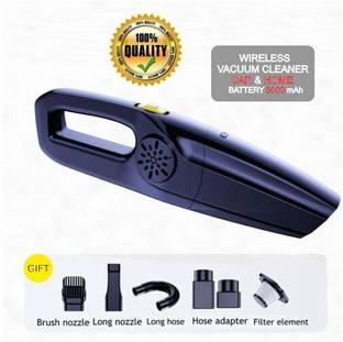 EVETIS Portable Car-Home Vacuum Cleaner Wet/Dry Wireless vacuum cleaner,3000Mah Batter, Hand-held Vacu...