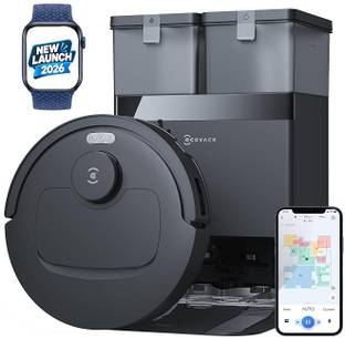 ECOVACS Deebot T30e Omni Robot Vacuum and Mop Robotic Floor Cleaner with 2 in 1 Mopping and Vacuum, An...