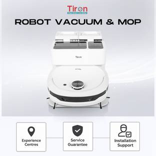 Tiron TRV 40 pro Robotic Robotic Floor Cleaner with 2 in 1 Mopping and Vacuum