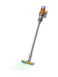 Dyson V12 Detect Slim Cordless Vacuum Cleaner LCD Screen and 3 Power Modes, Illumination Reveals Hidde...