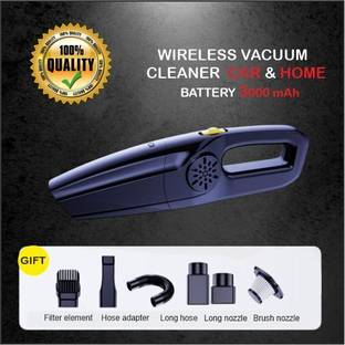 OXERPRO Home/Car Wireless Vacuum Cleaner Wet/Dry Dual Use Vacuum Cleaner.EV-319 Cordless Vacuum Cleane...