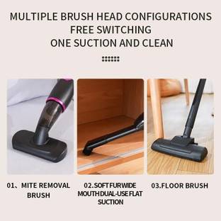 WENGONVILA Vacuum Cleaner for home, car, high power, lightweight design Cordless Vacuum Cleaner with 2 in 1 Mopping and Vacuum