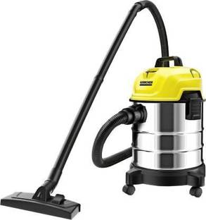 Karcher Vacuum Cleaner Wet & Dry Vacuum Cleaner with Anti-Bacterial Cleaning, Reusable Dust Bag