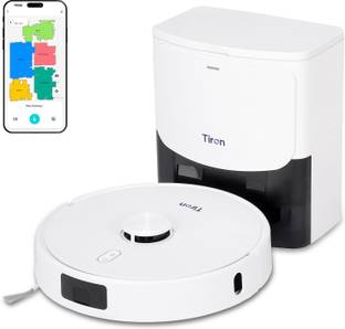 Tiron TRV 30S Robotic Robotic Floor Cleaner with 2 in 1 Mopping and Vacuum