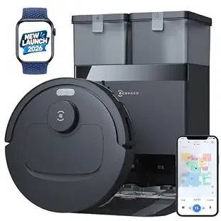 ECOVACS Deebot T30e Omni Robot Vacuum and Mop Robotic Floor Cleaner with 2 in 1 Mopping and Vacuum, An...