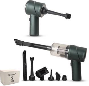 Robustt 2 in 1 Car Vacuum Cleaner With Blower with Hepa Filter | 4000pa Suction Power Cordless Vacuum ...