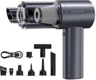 HOMEBASIC 4-in-1 Cordless Vacuum Cleaner| 12000Pa Suction, Brushless Motor| 8 Attachments Cordless Vac...