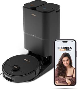 Forbes Smartclean With Fully Automatic Cleaning Station Robotic Floor Cleaner (WiFi Connectivity, Goog...