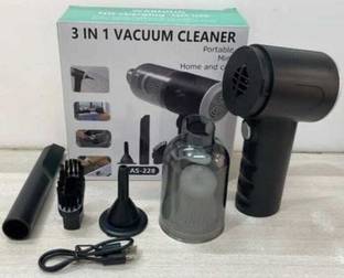 DIRTKILL Advanced Rechargeable Car Mini Vacuum Cleaner Cordless Vacuum Cleaner with Anti-Bacterial Cle...