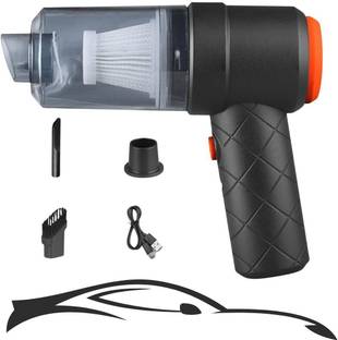 SHOPPYBEA 2 IN 1 Rechargeable Handheld Air Blowing And High Suction Home Window,Office,Car Cordless Va...