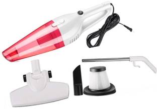 NIRVA Multi Functional Adjustable Nozzle HEPA Dust Collector Handheld Vacuum for Home Car Vacuum Cleaner with Reusable Dust Bag