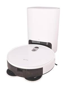 Deerma Intelligent Robotic Vacuum Cleaner, 4 In1 Floor Cleaning with App Connectivity Robotic Floor Cl...