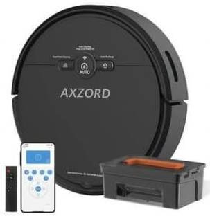 AXZORD RBC-021 Robotic Floor Cleaner with 2 in 1 Mopping and Vacuum (WiFi Connectivity, Alexa)