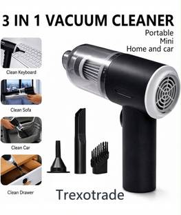TREXOTRADE Premium ergonomic build for effortless upholstery maintenance Dry Vacuum Cleaner