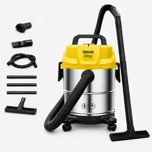 Inalsa Micro WD15 Wet & Dry Vacuum Cleaner 15 LTR Capacity,1400 W, 17 kPa Suction, Blower Function,HEP...
