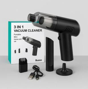 Srkim Car Vacuum Cleaner with Blower&Nozzle 3 Tool Wet & Dry 3-in-1 Car CLEANER Cordless Vacuum Cleane...