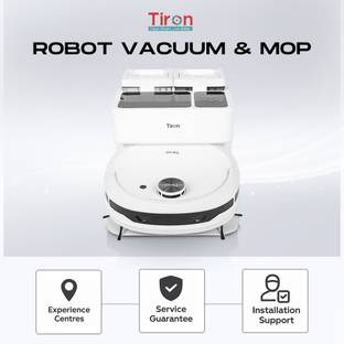 Tiron TRV 40 pro Robotic Robotic Floor Cleaner with 2 in 1 Mopping and Vacuum