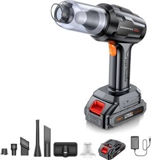 NUVIO Vacuum Cleaner Car Wireless Mini Handheld Portable Hand-held Vacuum Cleaner with 2 in 1 Mopping ...