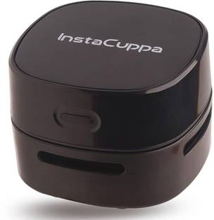 InstaCuppa Portable Desktop Vacuum Cleaner, Battery Operated Sweeper for Cleaning Desktop Cordless Vac...