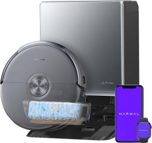 Narwal Flow 2 Robotic Floor Cleaner Self-Emptying & Refilling ,31,000Pa Suction, FlowWash Self-Cleanin...