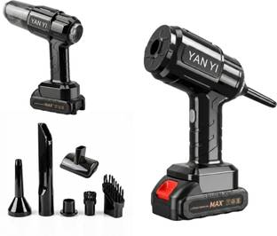 YAN YI Handheld Vacuum With Anti-Bacterial Filter | Cordless Vacuum Cleaner with Reusable Dust Bag, An...
