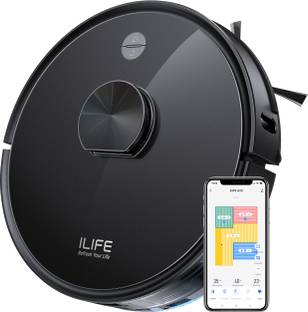 ILIFE A20 Robotic Vacuum Cleaner with Advanced LDS Navigation @4000Pa Strong Suction Robotic Floor Cle...