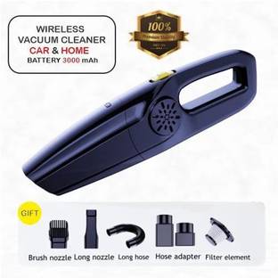 EVETIS Portable Car/Home Vacuum Cleaner Wet-Dry Wireless vacuum cleaner,3000Mah Battery Wet & Dry Vacu...