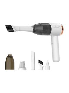 Lariox 2 in 1 Professional Cleaner-USB Rechargeable Wireless Handheld Window Cleaner with 2 in 1 Moppi...