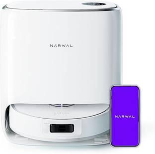 Narwal Freo X Ultra Robotic Floor Cleaner with 8200Pa Suction, Auto Mop Drying/Washing, Zero-Tangling,...