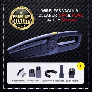OXERPRO Home/Car Wireless Vacuum Cleaner Wet/Dry Dual Use Vacuum Cleaner.EV-343 Cordless Vacuum Cleane...