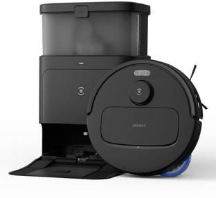 ECOVACS N30 Pro Omni Black Robotic Floor Cleaner with 2 in 1 Mopping and Vacuum, Anti-Bacterial Cleani...