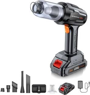 NUVIO Mini Vacuum Cleaner for Car and Office Wireless Portable Hand-held Vacuum Cleaner with 2 in 1 Mo...