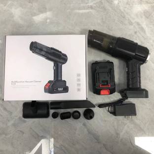 Xydrozen High-Power Multi Nozzle Dry and Wet Dual-Purpose Handheld Car Vacuum Cleaner Cordless Vacuum ...