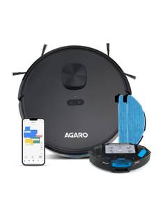 AGARO Alpha Robotic Floor Cleaner with 2 in 1 Mopping and Vacuum (WiFi Connectivity)
