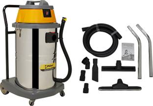 Pilot 70L 1500W Industrial Vacuum | Single Copper Motor Wet & Dry Vacuum Cleaner with Reusable Dust Ba...