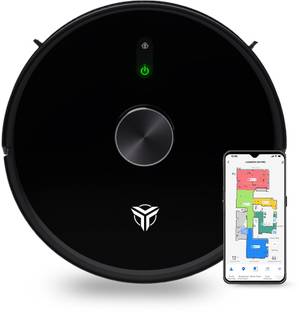 MecTURING LASERON S9 PRO Robotic Floor Cleaner with 2 in 1 Mopping and Vacuum, Anti-Bacterial Cleaning (WiFi Connectivity, Google Assistant and Alexa)