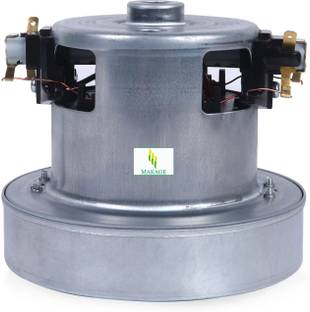 MAKAGE Vacuum Cleaner Motor 130mm,Height 11.2cm,Bottom width 13cm,Carbon Life 400hr Dry Vacuum Cleaner