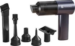 Portronics Mopcop Pro Rechargeable Vacuum Cleaner & Blower, Multi-Nozzle, Washable Filter Car Vacuum Cleaner