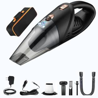 Nirvafine Shark 120 W Power, 5500 Pa Suction, Cordless/Cord Hand-held Vacuum Cleaner with Reusable Dus...