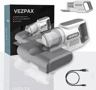 VEZPAX UV Dust Mite Vacuum Cleaner – Powerful Suction with HEPA Filtration | Cordless Vacuum Cleaner w...