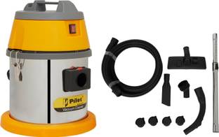 Pilot 25L 1200W Copper Motor | Heavy Duty Use | Wet & Dry Vacuum Cleaner with Reusable Dust Bag