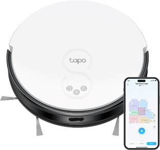 TP-Link Tapo RV20 Mop Robotic Floor Cleaner with 2 in 1 Mopping and Vacuum (WiFi Connectivity)