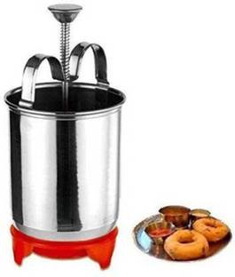 KHODAL ENTERPRISE Stainless Steel Medu Vada Maker with Stand, mendu WADA Machine, mendu WADA Maker, medu vada Maker Machine Vada Maker
