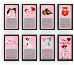 APS Art Plus Store 8 Valentine's Day Cards For All Love Days, Valentines Day Card, Gift For Love Greeting Card