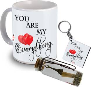 ME&YOU Mug, Keychain, Message Pills Gift Set
