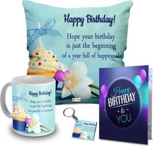 ME&YOU Cushion, Mug, Keychain, Greeting Card Gift Set