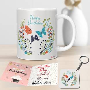 KivStar Mug, Keychain, Greeting Card Gift Set