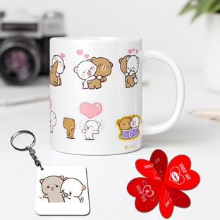 GiftsOnn Mug, Keychain, Greeting Card Gift Set