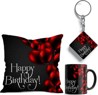 Posh Presents Cushion, Mug, Keychain, Card Holder Gift Set